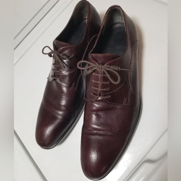 Men's Aldo Derby Dress Shoes Size 43 EU - Picture 2 of 4